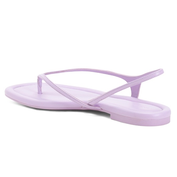 🛑 1 hour sale. Vince, leather Denna Flat Sandals, Violet 💜🎉 Host pick July 2024! - Picture 2 of 6